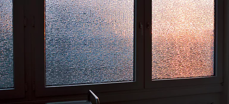Frosted Glass Window Replacement in Millbrae, CA