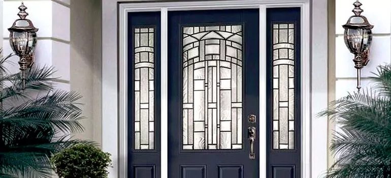 Stained Glass Door Panels in Millbrae, CA