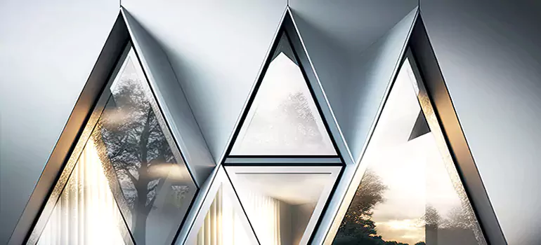 Trapezoid Window Design in Millbrae, CA