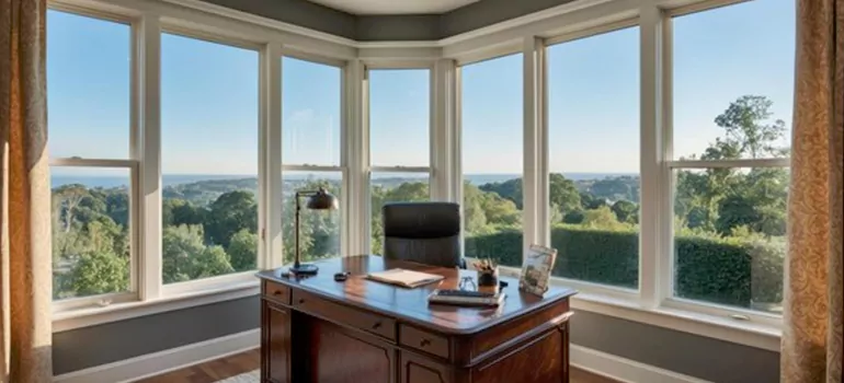 Residential Bow Window Installation in Millbrae, CA