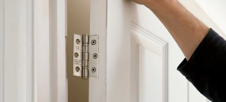 Bathroom Stall Door Hinge Repair in Millbrae, CA