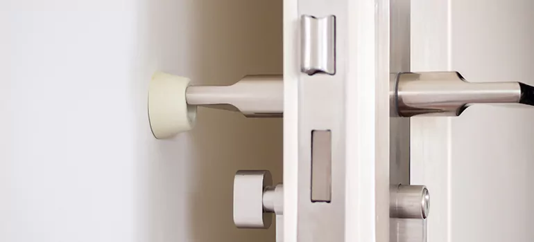 Half Moon Door Stop Installation in Millbrae, CA