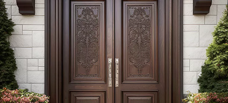 Double Front Doors in Millbrae, CA