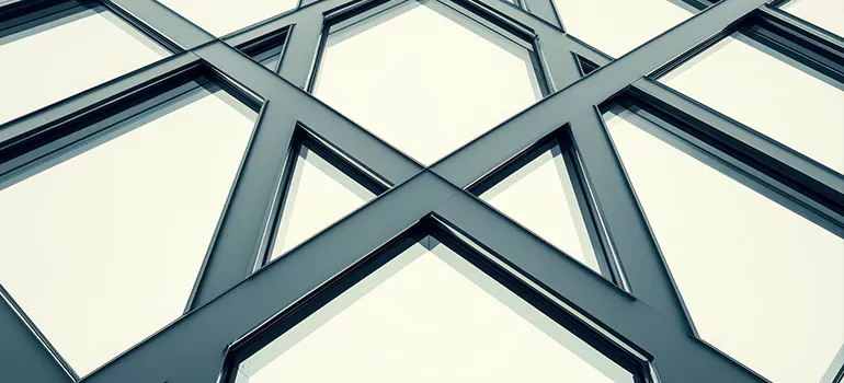 Geometric Window Shades in Millbrae, CA