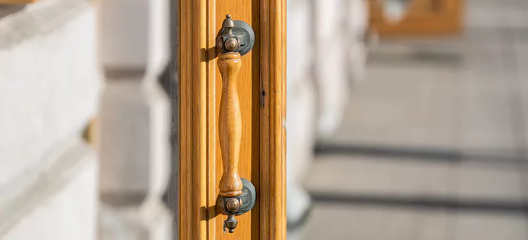 Wooden Pull Bar Installation in Millbrae, CA