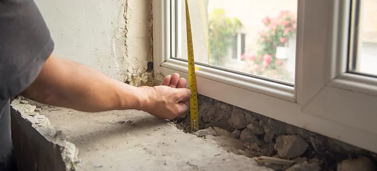 Window Sill Without Apron in Millbrae, CA