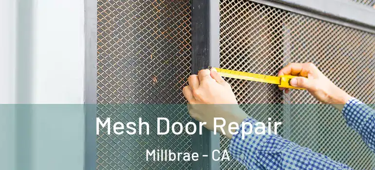  Mesh Door Repair Millbrae - CA