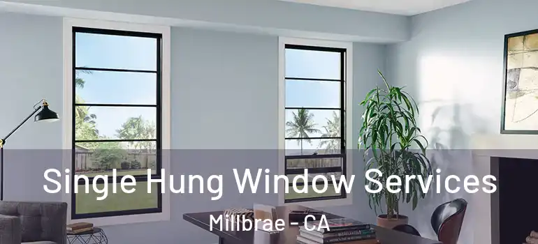  Single Hung Window Services Millbrae - CA